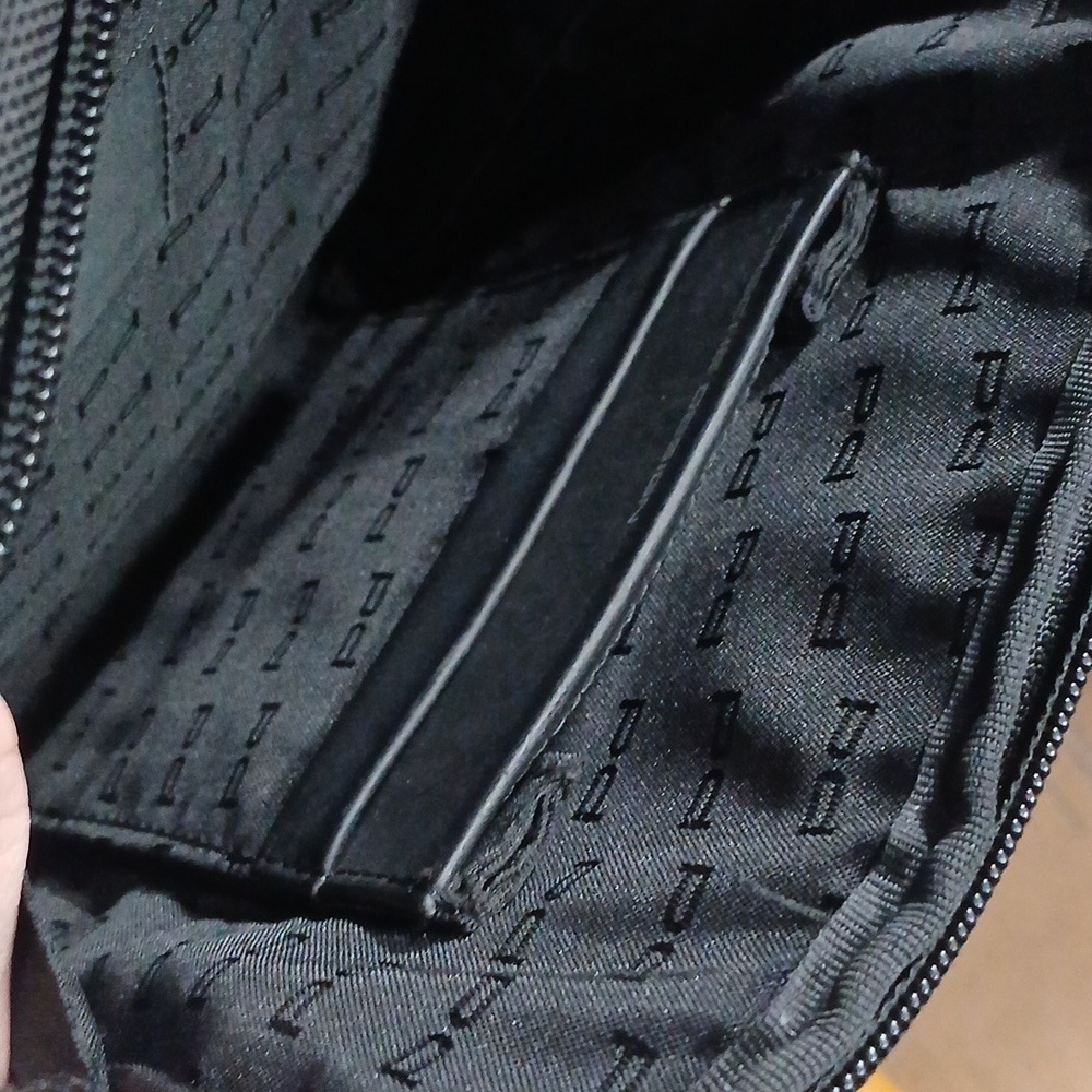 Porsche Design Luggage P2000 Mens Organizer Pouch Sling Black Crossbody Bag - Picture 5 of 10